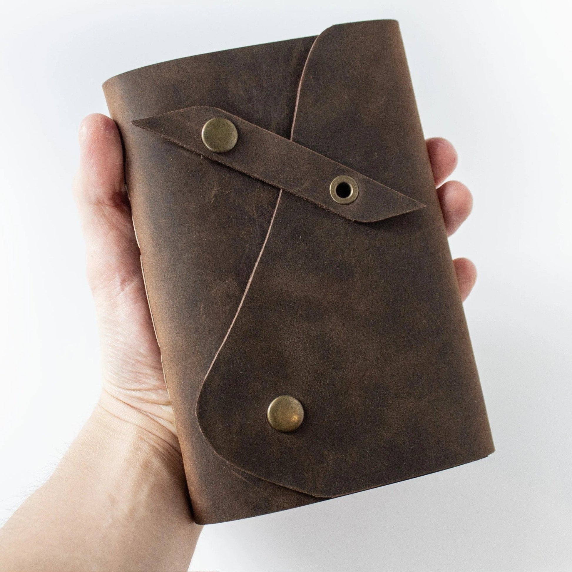 EternaMuhan A6 Leather Journal Cover – Craft Your Story with Elegance - EternaMuhan