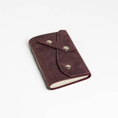 EternaMuhan A7 Teal Leather Journal – Pocket-Sized Haven for Your Thoughts - EternaMuhan