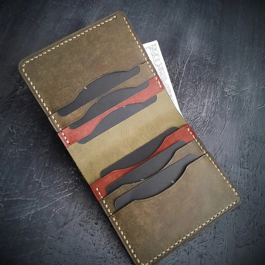 EternaMuhan Artisan Cardholder Wallet - Sleek Design, Luxurious Leather - EternaMuhan