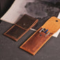 EternaMuhan Deluxe Leather Pen Holder Wallet - Crafted for Creatives - EternaMuhan