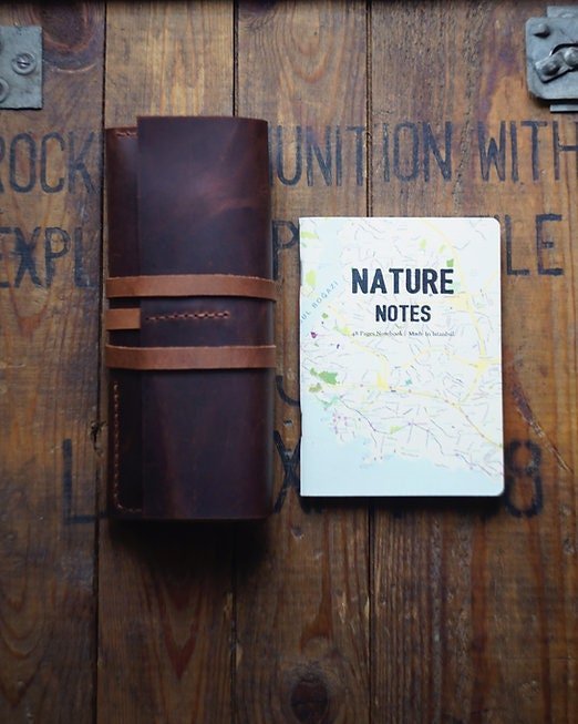 EternaMuhan Dual Pen Leather Wallet – The Writer's Luxe Companion - EternaMuhan