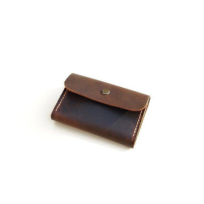 EternaMuhan Handcrafted Leather Card Holder – Stylish Organization for Your Essentials - EternaMuhan