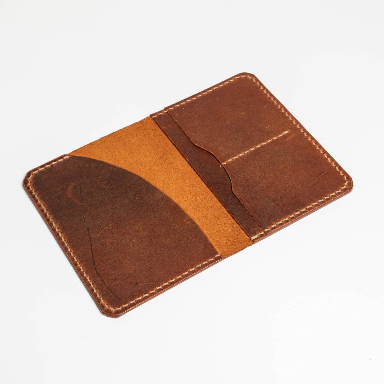 EternaMuhan Luxury Handcrafted Leather Passport Wallet – Travel in Style - EternaMuhan