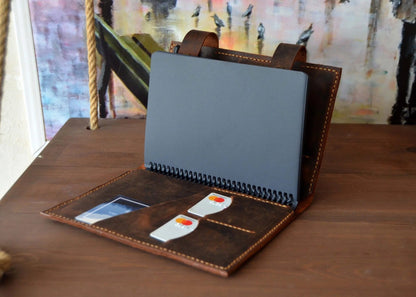 EternaMuhan Premium Leather Agenda Organizer - Your Personal Time Capsule - EternaMuhan