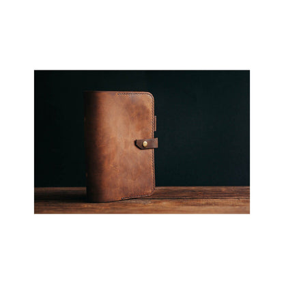 EternaMuhan's Artisanal Leather Journal Organizer - A Touch of Timeless Elegance - EternaMuhan