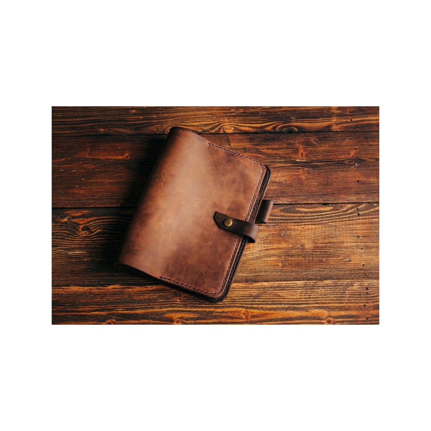 EternaMuhan's Artisanal Leather Journal Organizer - A Touch of Timeless Elegance - EternaMuhan