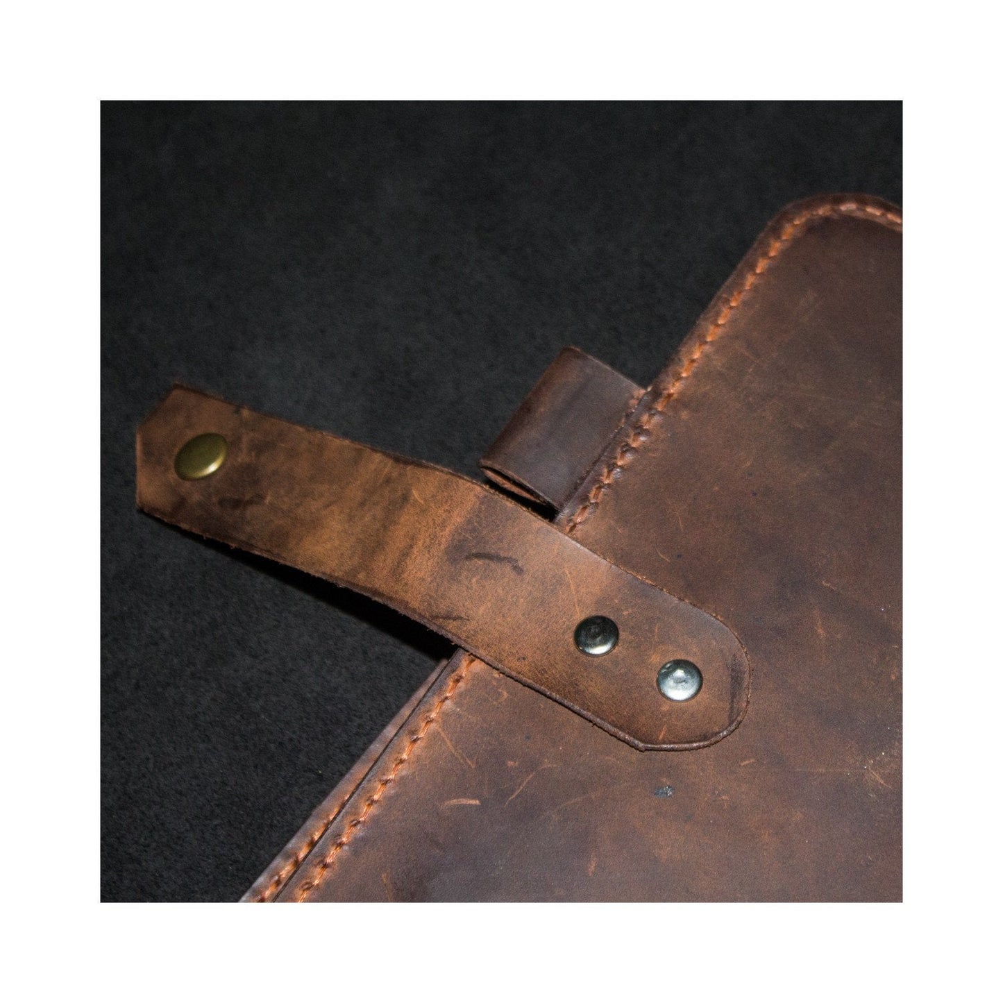 EternaMuhan's Artisanal Leather Journal Organizer - A Touch of Timeless Elegance - EternaMuhan