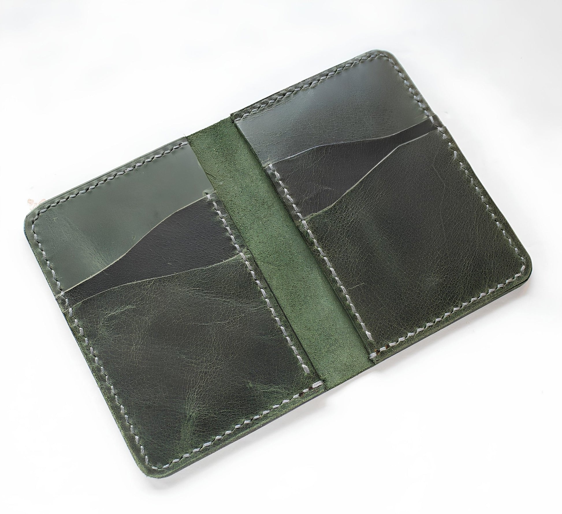 Handcrafted Leather Wallet and Cardholder Set - Minimalist Elegance for Everyday Essentials - EternaMuhan - EternaMuhan