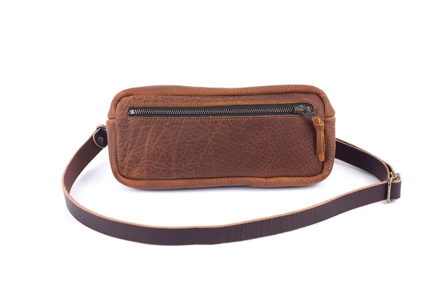 Premium Saddle Leather Fanny Pack - Compact & Stylish Hip Bag for the Modern Explorer | EternaMuhan Signature - EternaMuhan